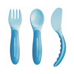MAM babys cutlery colorrefresh blue 19